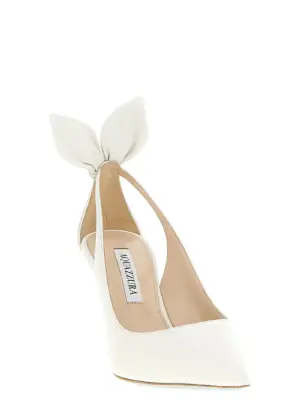 'Bow Tie' pumps DENMIDBRNAPWHITE AQUAZZURA White