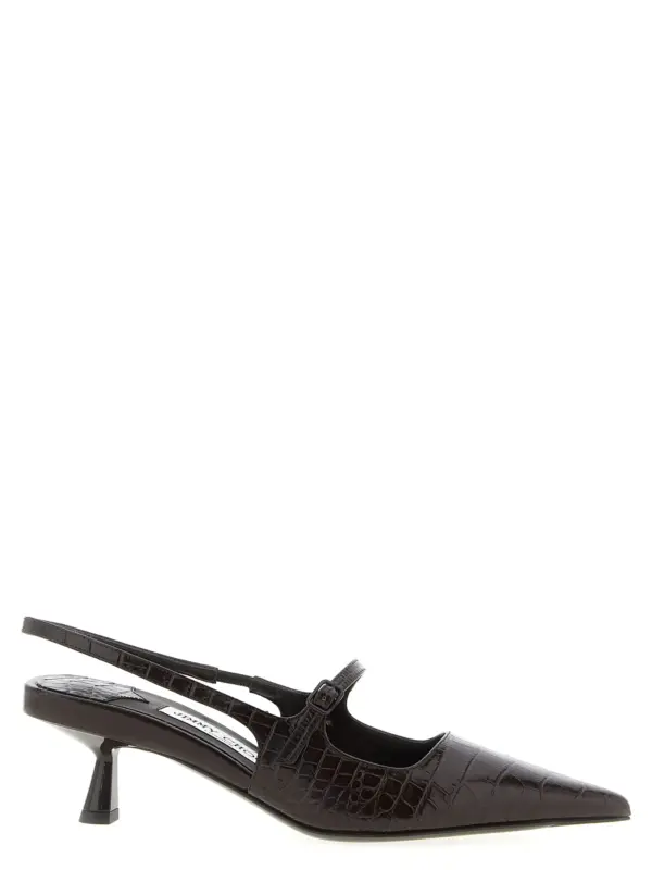 'Didi' slingback JIMMY CHOO Brown