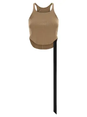 'Basic' tank top DRKSHDW Beige