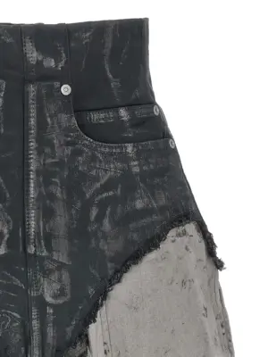 'Dirt Cutoffs' shorts Woman DRKSHDW Brown