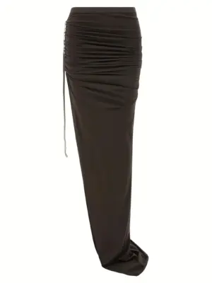 'Soft Edfu' skirt DRKSHDW Brown