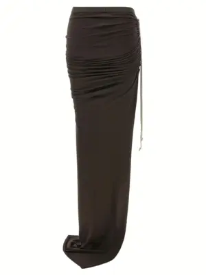 'Soft Edfu' skirt DS02E7337RN78 DRKSHDW Brown