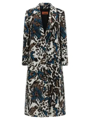 Animalier coat MISSONI Multicolor