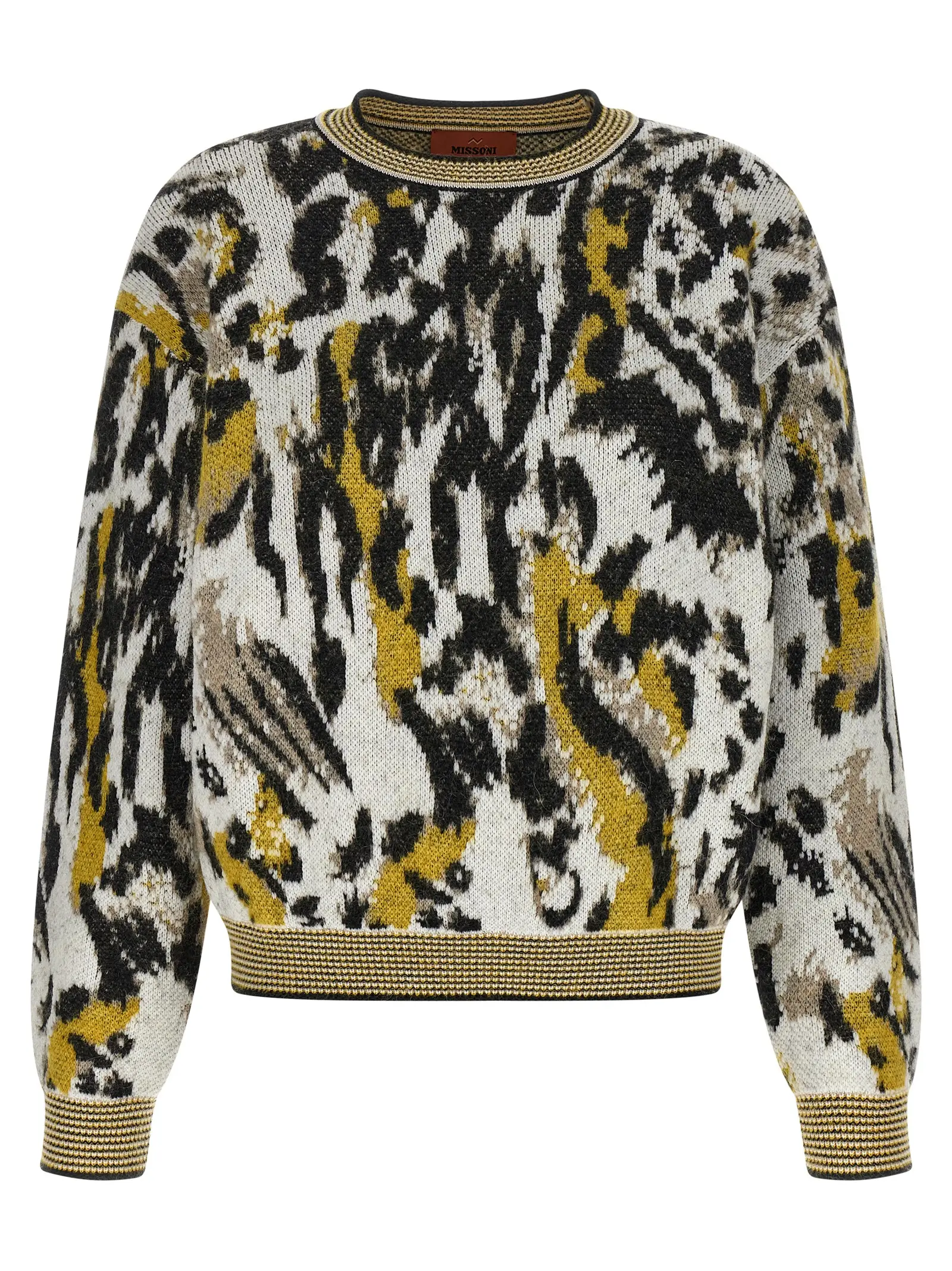 Светр Missoni Animalier motif Багатокольоровий 1 Animalier motif sweater MISSONI Multicolor