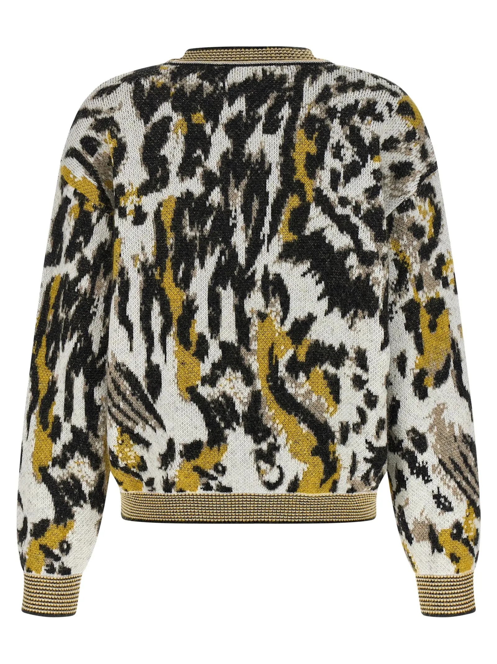 Светр Missoni Animalier motif Багатокольоровий 2 Animalier motif sweater DS25WN07BK01C1SM9SY MISSONI Multicolor