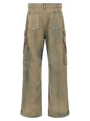 'Double Cargo' jeans DU02E7361DMP38 DRKSHDW Beige