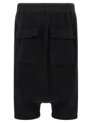 'Drawstring Pods' bermuda shorts DU02E7380FSL09 DRKSHDW Black