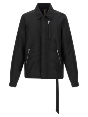 'Concealed Zipfront' jacket DRKSHDW Black