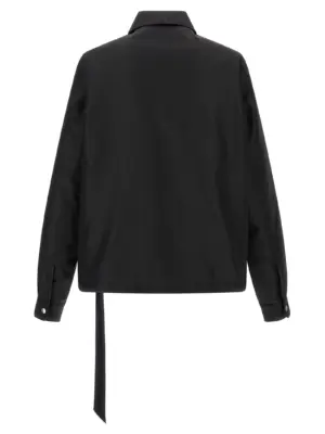 'Concealed Zipfront' jacket DU02E7775NCV09 DRKSHDW Black