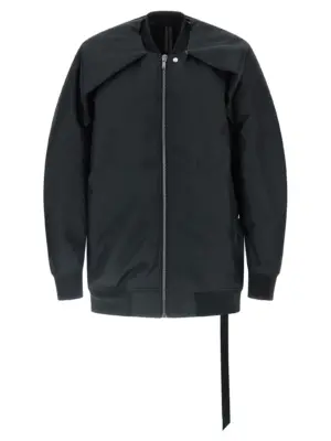 'Convertible Jumbo Peter Flight' bomber jacket DRKSHDW Black