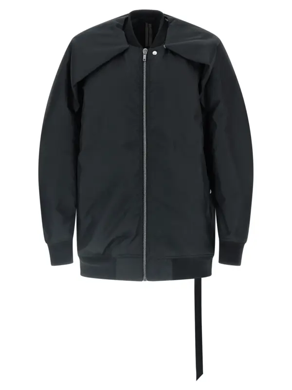 'Convertible Jumbo Peter Flight' bomber jacket DRKSHDW Black