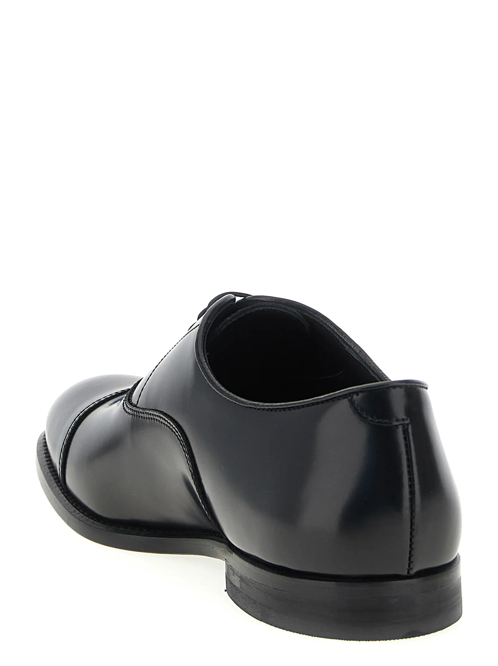 Туфлі Doucal's 5 Fori lace up Чорні 3 '5 Fori' lace up shoes Man DOUCAL'S Black