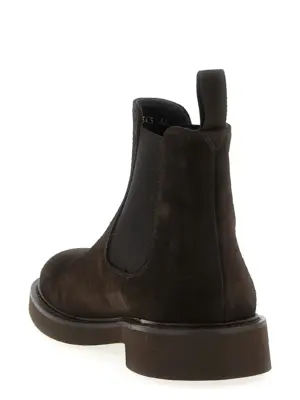 Beatles ankle boots Man DOUCAL'S Brown