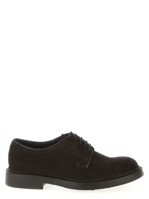 Suede lace up DOUCAL'S Brown