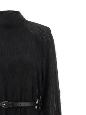 Fil coupé dress Woman PESERICO Black