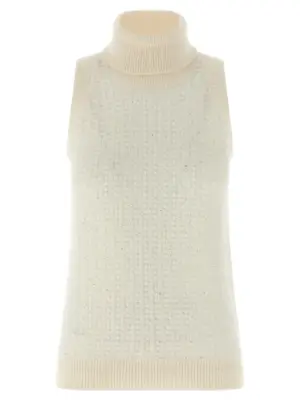 Tricot sweater PESERICO White