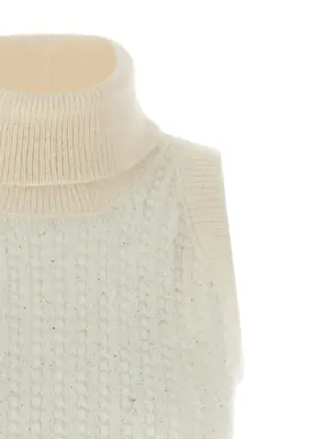 Tricot sweater Woman PESERICO White