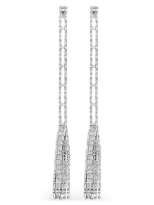 'Strass Drop' earrings DSQUARED2 Silver