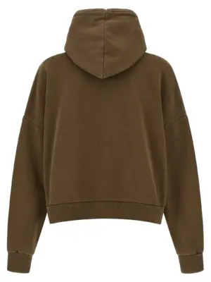 'Eternal Zip Washed' hoodie ES2202BTBT ENTIRE STUDIOS Brown