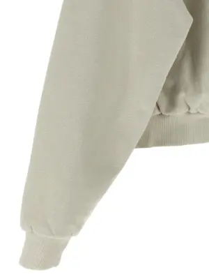 'Thermal' hoodie 100% cotton ENTIRE STUDIOS White