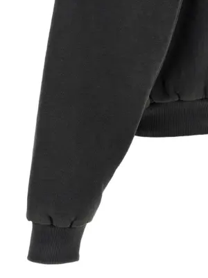 'Thermarl Hood Washed' hoodie 100% cotton ENTIRE STUDIOS Black