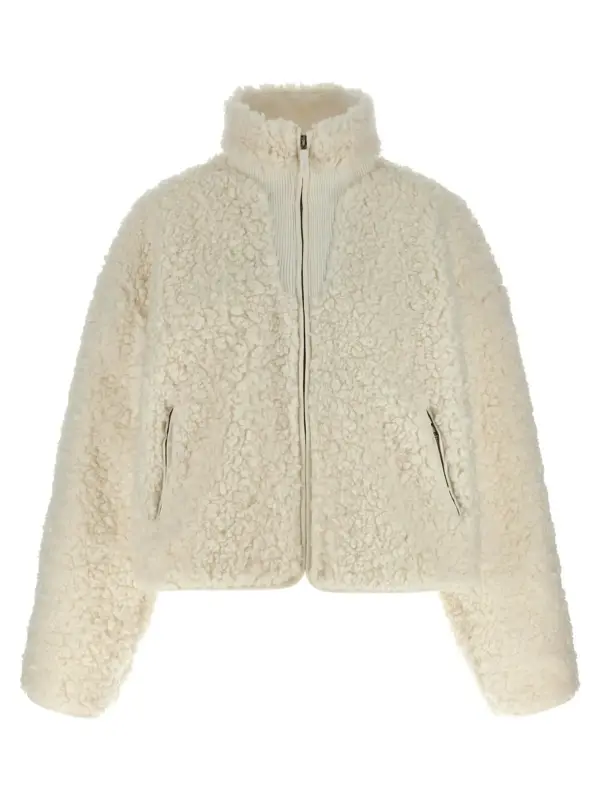 'EF' jacket ENTIRE STUDIOS White