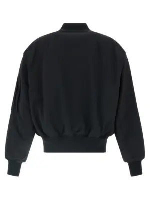 'Broad' bomber jacket ESUW251047BWBW ENTIRE STUDIOS Black