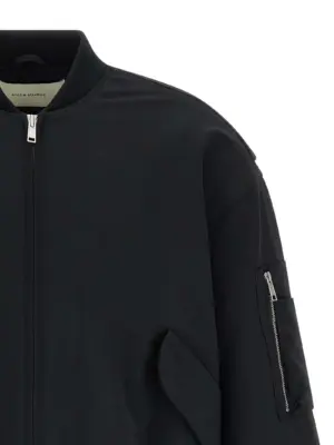 'Broad' bomber jacket Man ENTIRE STUDIOS Black