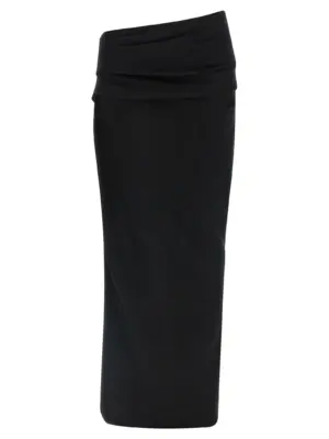 Stretch wool skirt ENTIRE STUDIOS Black
