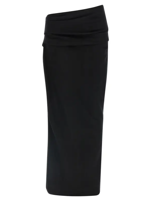 Stretch wool skirt ENTIRE STUDIOS Black
