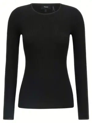 Ribbed sweater THEORY Black