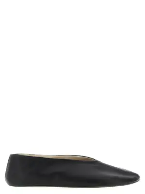 'Stella' slippers THE ROW Black