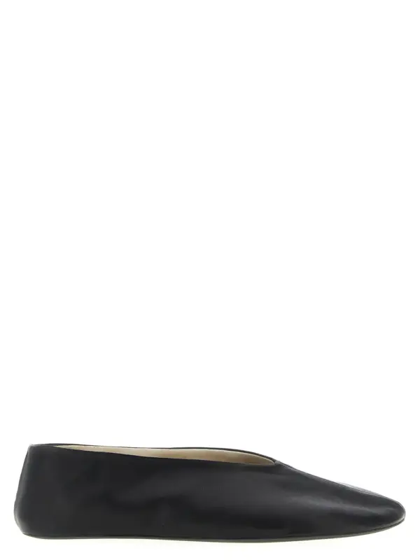 'Stella' slippers THE ROW Black