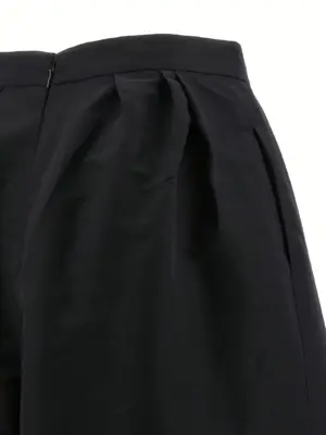 Palazzo pants 100% silk CAROLINA HERRERA Black