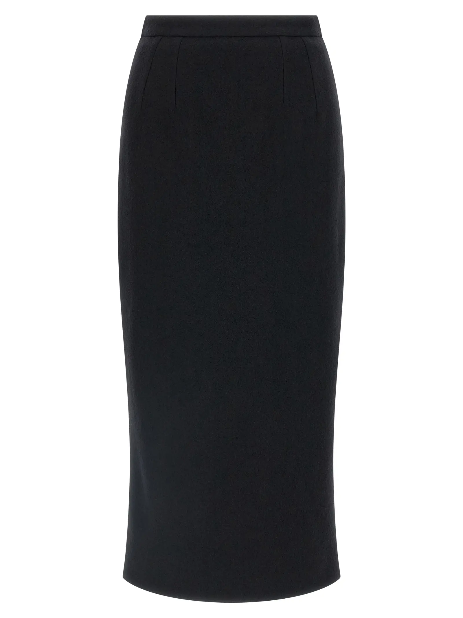 Спідниця-олівець вовняна Wool Dolce Gabbana Чорна 1 Wool sheath skirt DOLCE & GABBANA Black