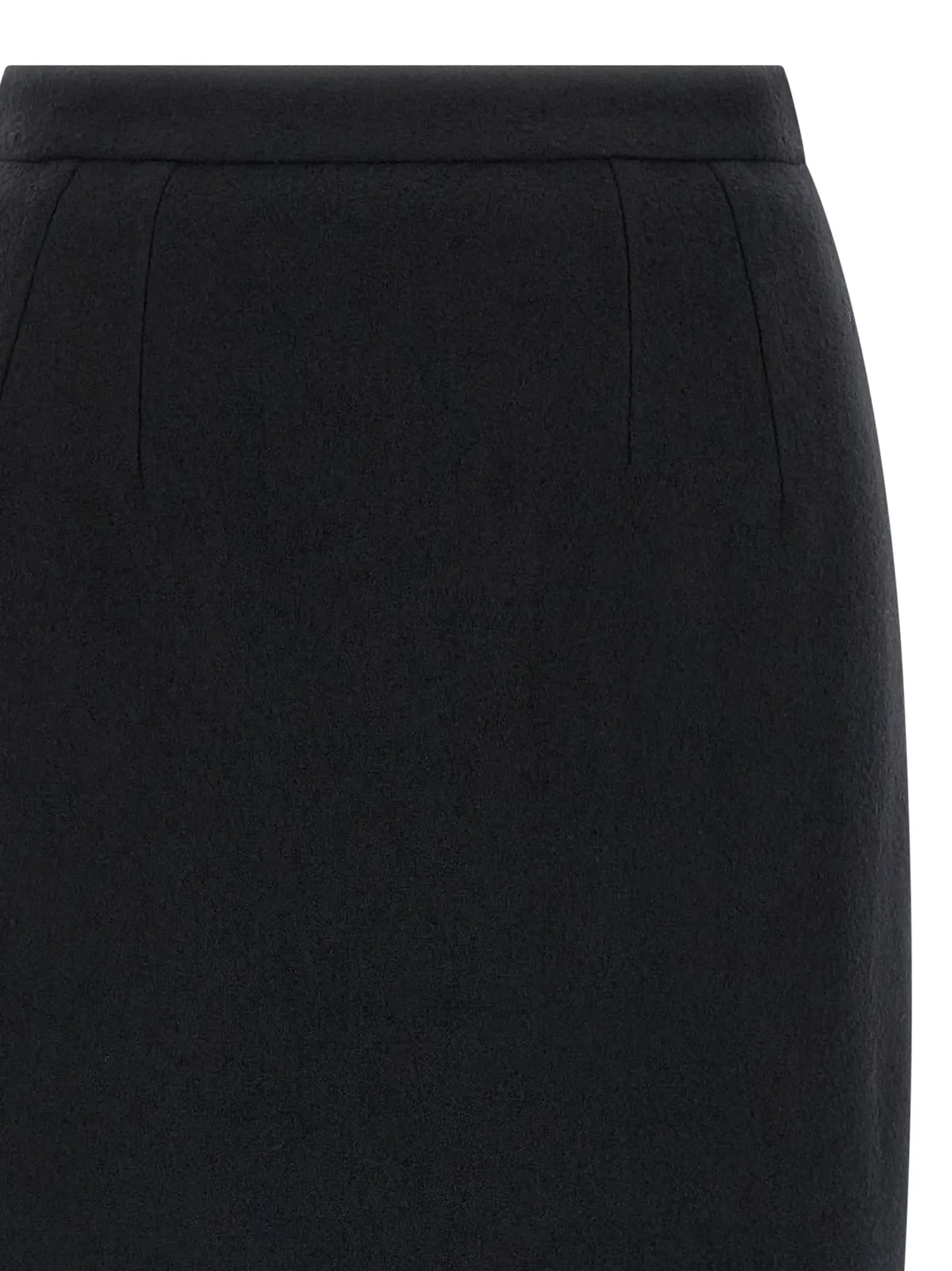 Спідниця-олівець вовняна Wool Dolce Gabbana Чорна 3 Wool sheath skirt Woman DOLCE & GABBANA Black