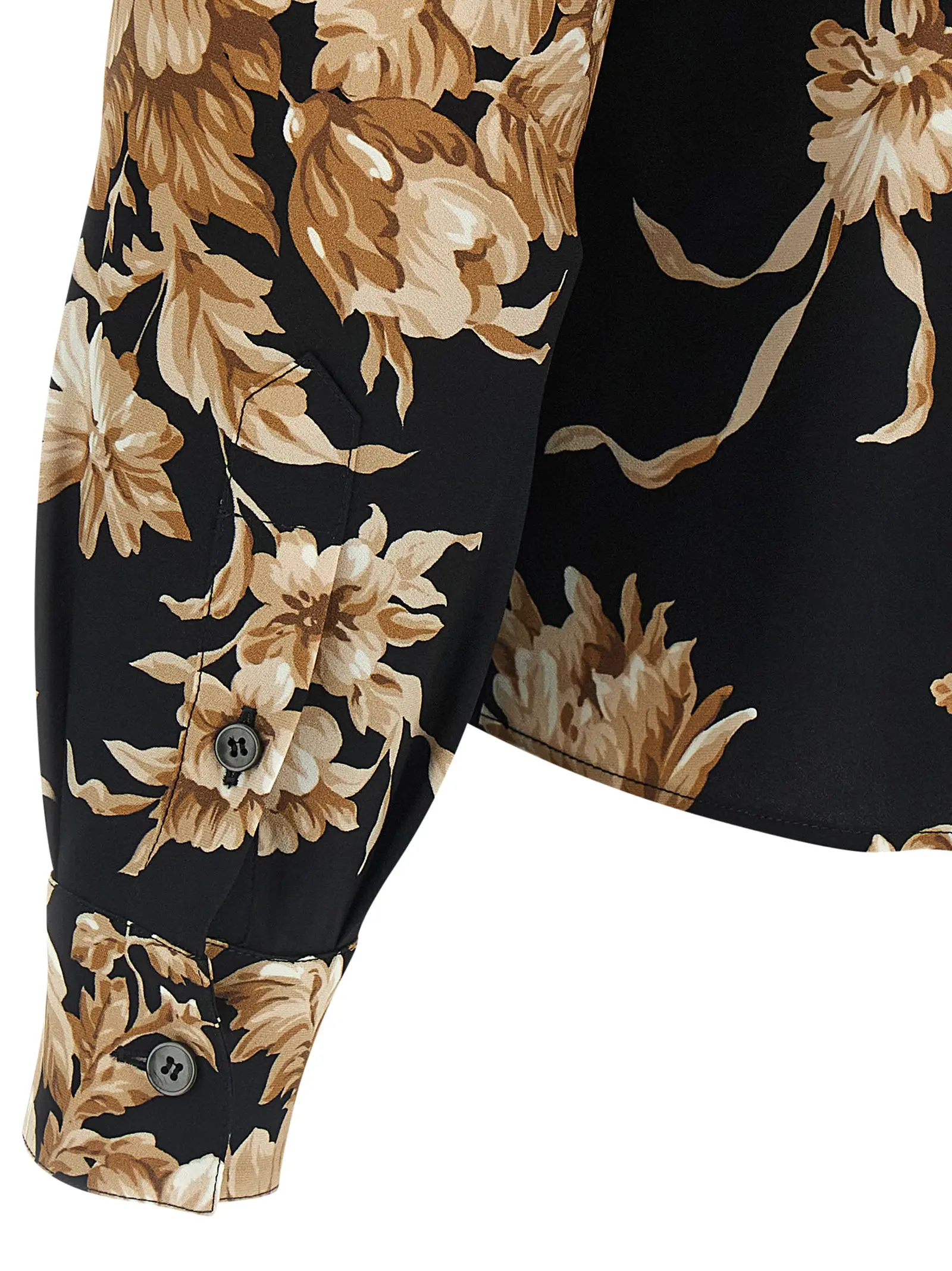 Сорочка Charmeuse Dolce Gabbana Багатокольорова 4 Charmeuse shirt 95% silk