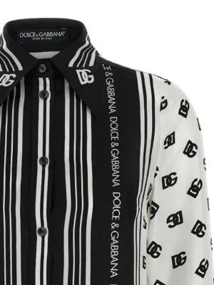 DG print shirt Woman DOLCE & GABBANA White/Black