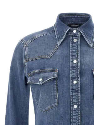 Denim shirt Woman DOLCE & GABBANA Blue