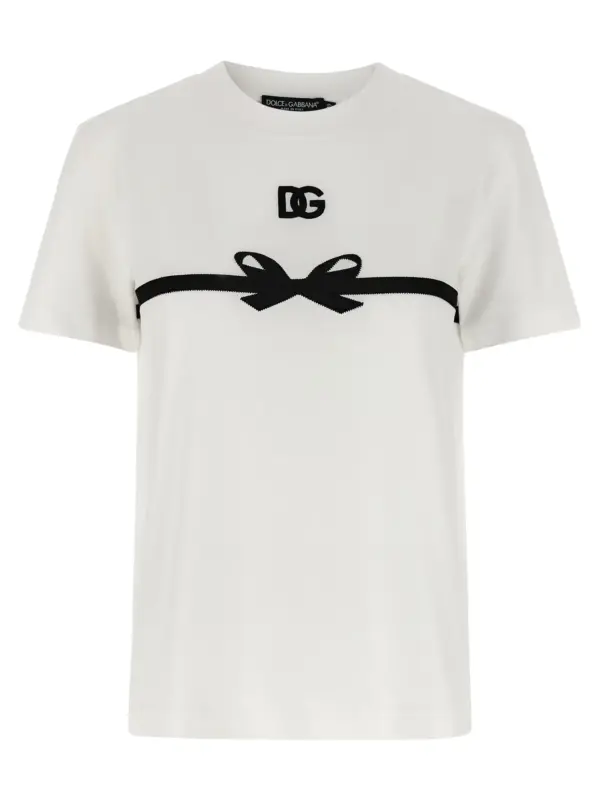 Tape T-shirt DOLCE & GABBANA White