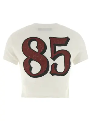 Used effect cotton t-shirt F8V95TGDDGSS9000 DOLCE & GABBANA White