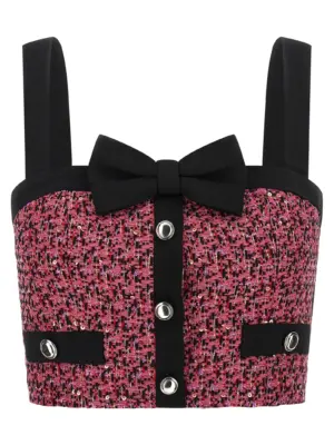 Tweed top ALESSANDRA RICH Pink