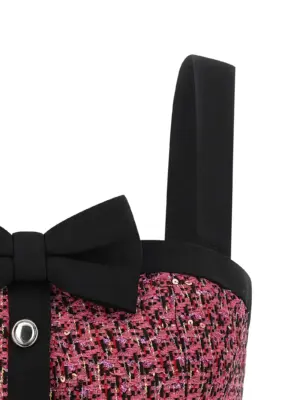 Tweed top Woman ALESSANDRA RICH Pink