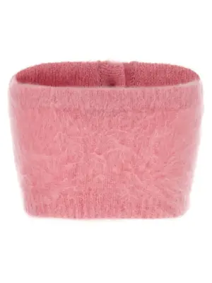 'Carded Mohair' top FABX4184K46039122 ALESSANDRA RICH Pink