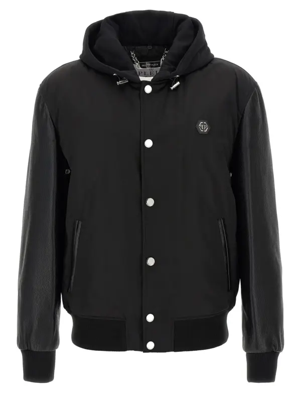 'Varsity' bomber jacket PHILIPP PLEIN Black