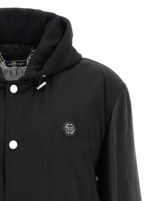 'Varsity' bomber jacket Man PHILIPP PLEIN Black