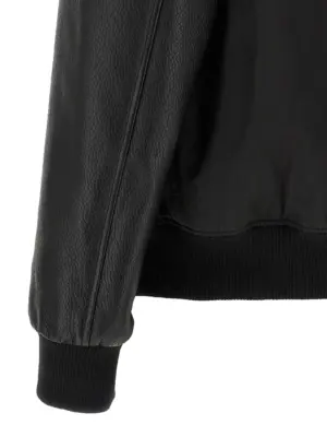 'Varsity' bomber jacket 100% polyester PHILIPP PLEIN Black