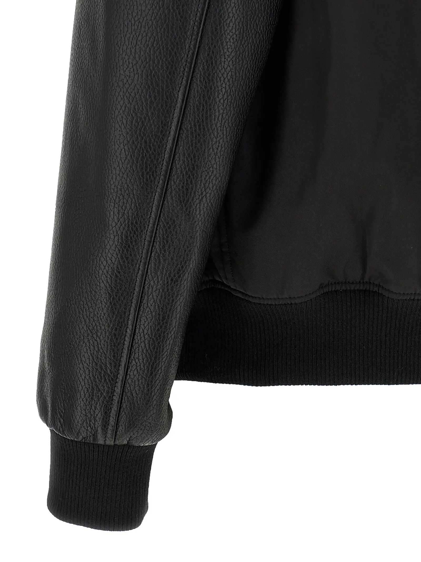 Бомбер Philipp Plein Varsity Чорний 4 'Varsity' bomber jacket 100% polyester PHILIPP PLEIN Black