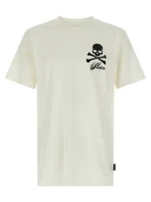 'Skull & Bones' T-shirt PHILIPP PLEIN White