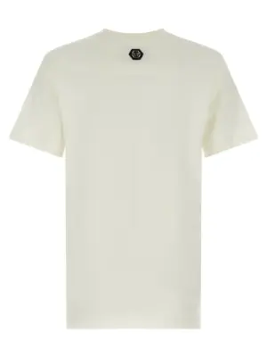 'Skull & Bones' T-shirt FAECMTK8484PJY002N01OF PHILIPP PLEIN White